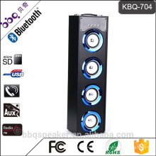 BBQ KBQ-704 40W 5000mAh 2016 audio professionnel sans fil de haut-parleur de tour de Bluetooth à vendre